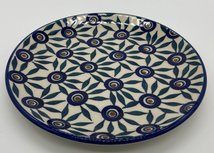 Gebaksbord groene blaadjes