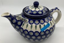 Theepot 3 liter groen blad