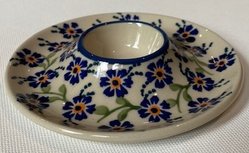 Eierdopje bloem met blad