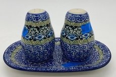 Peper &amp; zout stel 3-delig blauw/groen