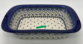 Rechthoekige ovenschaal brede rand thalita