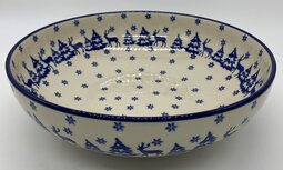 Ronde lage schaal rendier