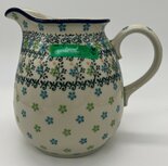 Waterkan 1,5 liter groen/geel/blauw Unikat