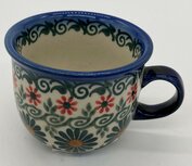 Espresso kopje groene bloem