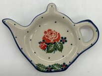 Theetip theepotje roos