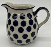 Waterkan 1,5 liter blauwe bollen