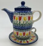 Tea for one gele tulp