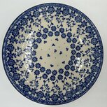 Ontbijtbord blauwe bloem