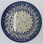 Dinerbord blauwe bloem