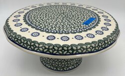 Taartplateau groen/blauw