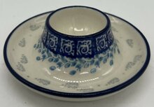 Eierdop blauw blaadje