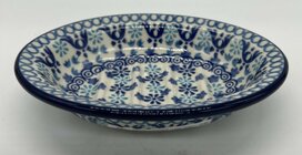 Zeepbakje blauw motief