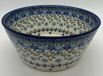 Ronde rechte kom licht blauwe bloem 3209X