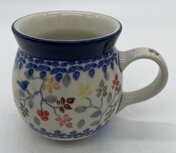 Boerenbeker 350 ml gekleurd blad 3208X