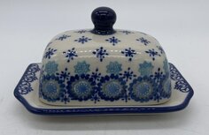 Botervloot blauwe sterren