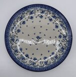 Dinerbord blauwe tak