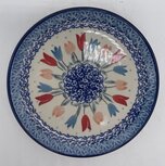 Gebaksbord roze tulp