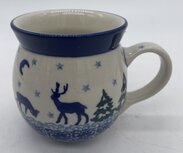 Boerenbeker 240 ml rendier/kerstboom