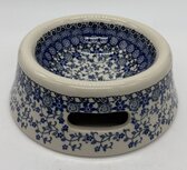 Hondenbak blauwe bloem