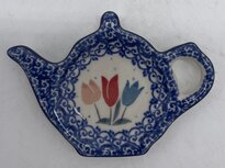 Theetip theepotje roze tulp