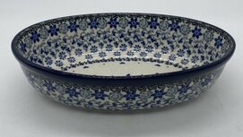 Ovalen ovenschaal Belle Fleur