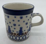 Rechte beker 100 ml kerstboom