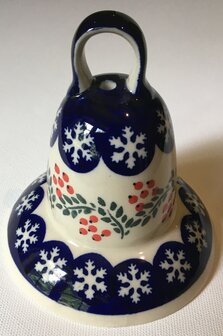 Kerstklokje met rode besjes