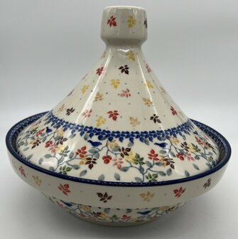 Tajine gekleurd blad