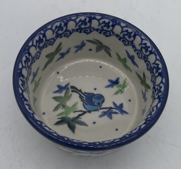 Rond bakje vogels