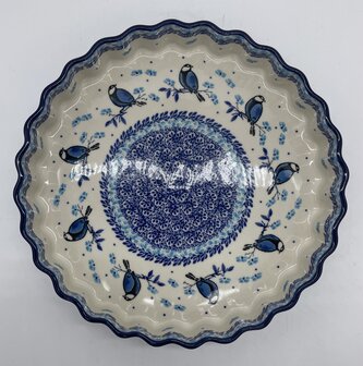 Quichevorm 24 cm met vogels