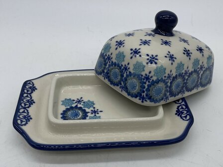 Botervloot blauwe sterren