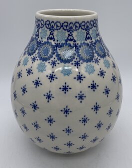 Vaas blauwe sterren
