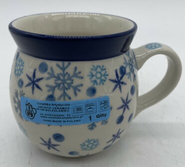 Boerenbeker 240 ml sneeuwvlok