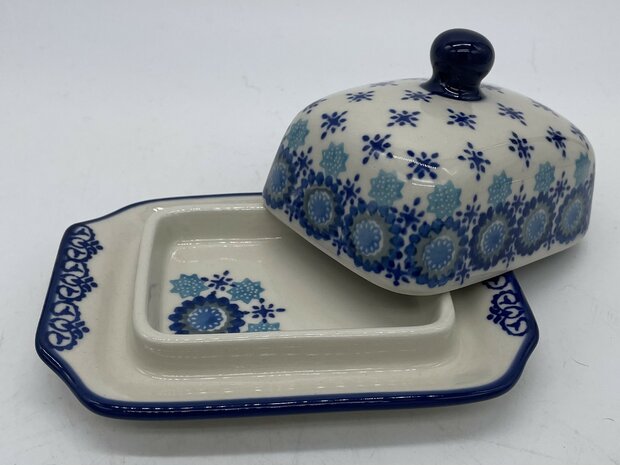 Botervloot blauwe sterren