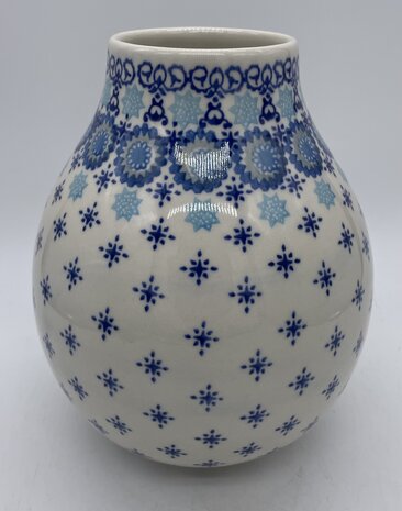 Vaas blauwe sterren